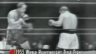 Rocky Marciano vs Archie Moore All Rounds [upl. by Elfstan435]