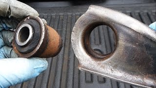 How to Replace Control Arm Bushings EASY [upl. by Him645]