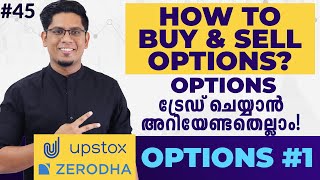 Options Trading for Beginners  How to Trade in Options All You Need to Know  Options Malayalam [upl. by Diley]