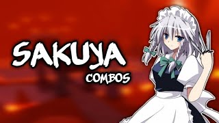 Sakuya  Combos  Roblox Soul Shatters [upl. by Nylrak348]