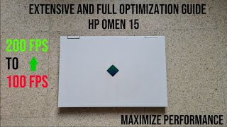 HP Omen 15 Full Optimization Guide Extracting Maximum Potential  Benchmarks IntelAMD [upl. by Niro]