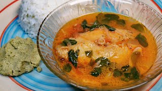 Mauritian Cuisine Fish Soup with Moringa Leaves  Bouillon Poisson Brèdes Mouroum [upl. by Brandes]