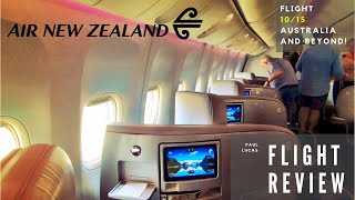 Air New Zealand 777 BUSINESS CLASS REVIEW  Fiji to Auckland [upl. by Niar]