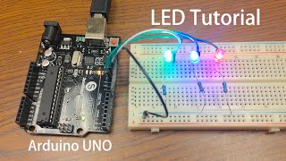 Arduino Tutorial LED Sequential Control Beginner Project [upl. by Braunstein]