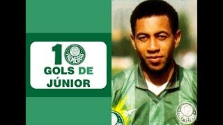 10 Gols de JÚNIOR Palmeiras [upl. by Anilys]