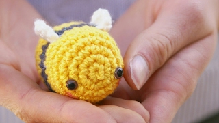 Tutoriel Amigurumi Abeille  super easy fr [upl. by Elfrieda]