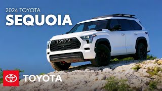 2024 Toyota Sequoia Overview  Toyota [upl. by Bensen]