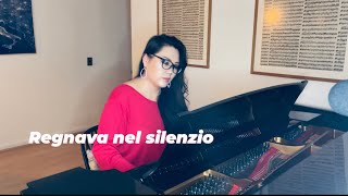 Donizetti Regnava nel silenzio AccompanimentAcompañamiento [upl. by Aicilaana]