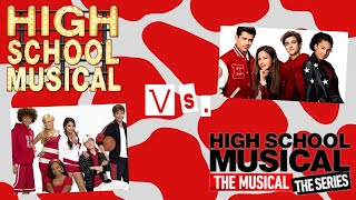 High School Musical songs Vs HSMTMTS version [upl. by Asa]