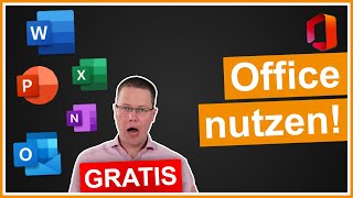 🆓 Microsoft Office komplett kostenlos nutzen Word Excel PowerPoint [upl. by Androw412]