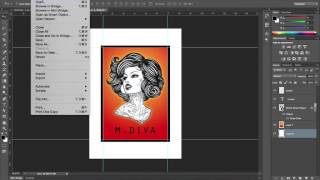 Create Bleed and Crop Marks in Photoshop [upl. by Gaylord159]