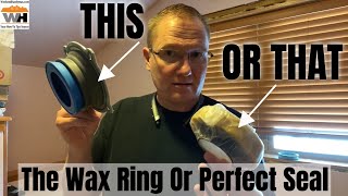 How To Install The Wax Ring or Danco Perfect Seal On Your Toilet Flange Explained In Detail [upl. by Oemor]