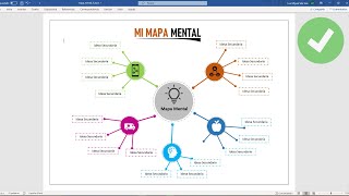 Mapa mental en Word [upl. by Sera799]