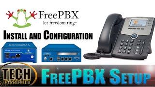 FreePBX Setup install and Configuration [upl. by Kaliski126]