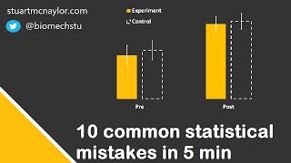 Ten Statistical Mistakes in 5 Min [upl. by Sualkin877]