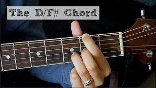 The DF Chord EASY VERSION  Guitar Tutorial [upl. by Christoper]