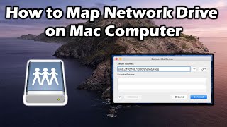 How to Map Network Drive on Mac [upl. by Gar666]