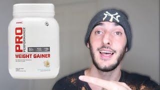 GNC Pro Performance Weight Gainer Review  GNC Product [upl. by Nnoved]