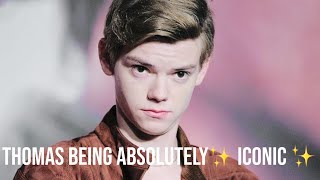 Thomas BrodieSangster Being Absolutely Iconic For 6 Minutes [upl. by Azrim]