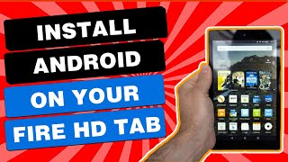 How To Install Stock Android On Fire Tablet IN 11 MINUTES [upl. by Caterina]