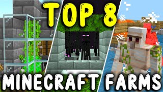 The BEST Minecraft Bedrock Farms [upl. by Selene]