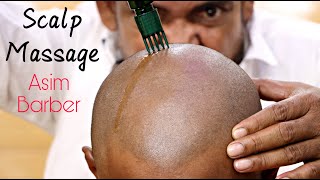 Scalp Massage with Oil  Effective like Sleep Pills  ASMR Head Massage with Neck Cracking  Asim [upl. by Quinby]