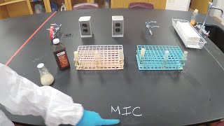 Minimal Inhibitory Concentration MIC and Minimum Bactericidal Concentration MBC  Microbiology [upl. by Ecidnarb]