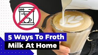 How To Froth Milk At Home Best Milk Frothers Review [upl. by Airdnal]