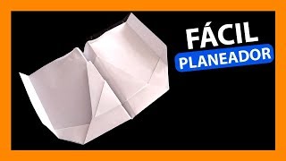 como hacer un AVION DE PAPEL PLANEADOR fácil y sencillo paso a paso y que vuele mucho [upl. by Joane]