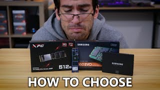 All SSD Types EXPLAINED [upl. by Ahsilav]