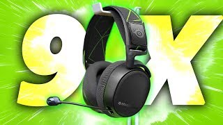 NEW Steelseries Arctis 9X Wireless Headset Review [upl. by Franzen227]