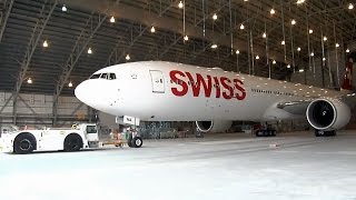 Boeing 777300ER Swiss Air Lines [upl. by Afinom]