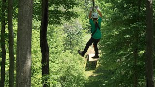 Trollhaugen Adventure Park  Zip Line Tour [upl. by Norraa]