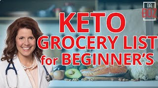 🥑🥩🥚Keto Grocery List for Beginners 🥑🥩🥚 [upl. by Hiroshi528]