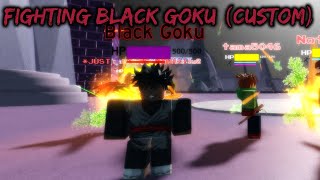 BLACK GOKU IN SOULSHATTERS  SoulShatters  Roblox [upl. by Ruenhs548]