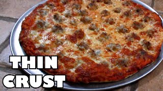 Perfect Chicago ThinCrust Tavern Style Pizza at Home [upl. by Mercy]