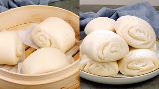 Mantou buns the Chinese recipe really easy to prepare [upl. by Reace]