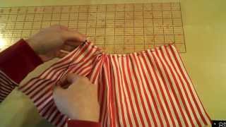 How To Sew  Gathering Fabric By Hand [upl. by Lemon]