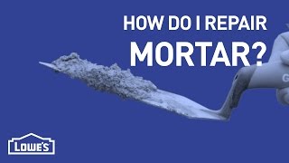 How Do I Repair Mortar  DIY Basics [upl. by Yeleek]