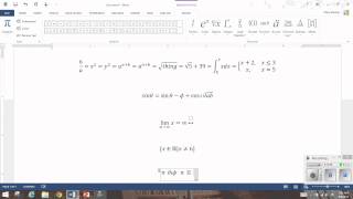 How to use Equation Editor in Microsoft Office [upl. by Haney]