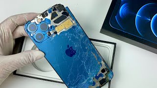 iPhone 12 Pro Max RestorationASMR Repair [upl. by Bywoods400]