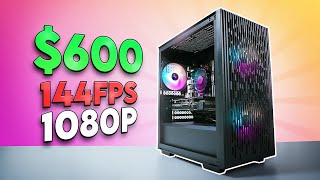 Best 600 Gaming PC Build [upl. by Herculie]