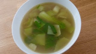 Episode 12 Bouillon brede Brede tom pouce pak choi bok choy [upl. by How]