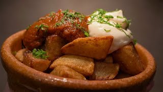 How To Make The BEST PATATAS BRAVAS  The Best Patatas Bravas you will EVER eat  Shorts [upl. by Labinnah]