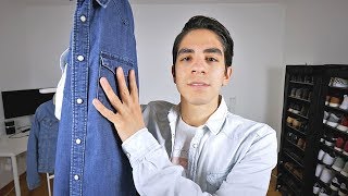 ¿Cómo vestir mezclilla  4 Outfits y 5 Tips para vestirla mejor [upl. by Aliab]