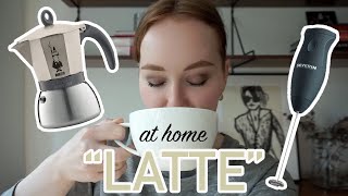 HOW TO MAKE A quotLATTEquot AT HOME moka pot  frother [upl. by Suh519]