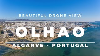 Olhao Olhão Algarve Portugal  Drone Footage [upl. by Welbie]