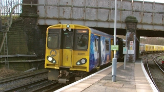 Half an Hour at 216  Birkenhead North Station 1022017  Class 507 508 terminus [upl. by Aleil]