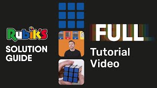 How To Solve A Rubiks Cube  Full Tutorial [upl. by Boffa]