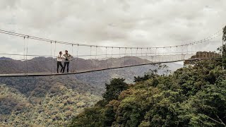 CANOPY BRIDGE IN NYUNGWE NATIONAL PARK [upl. by Bethezel]